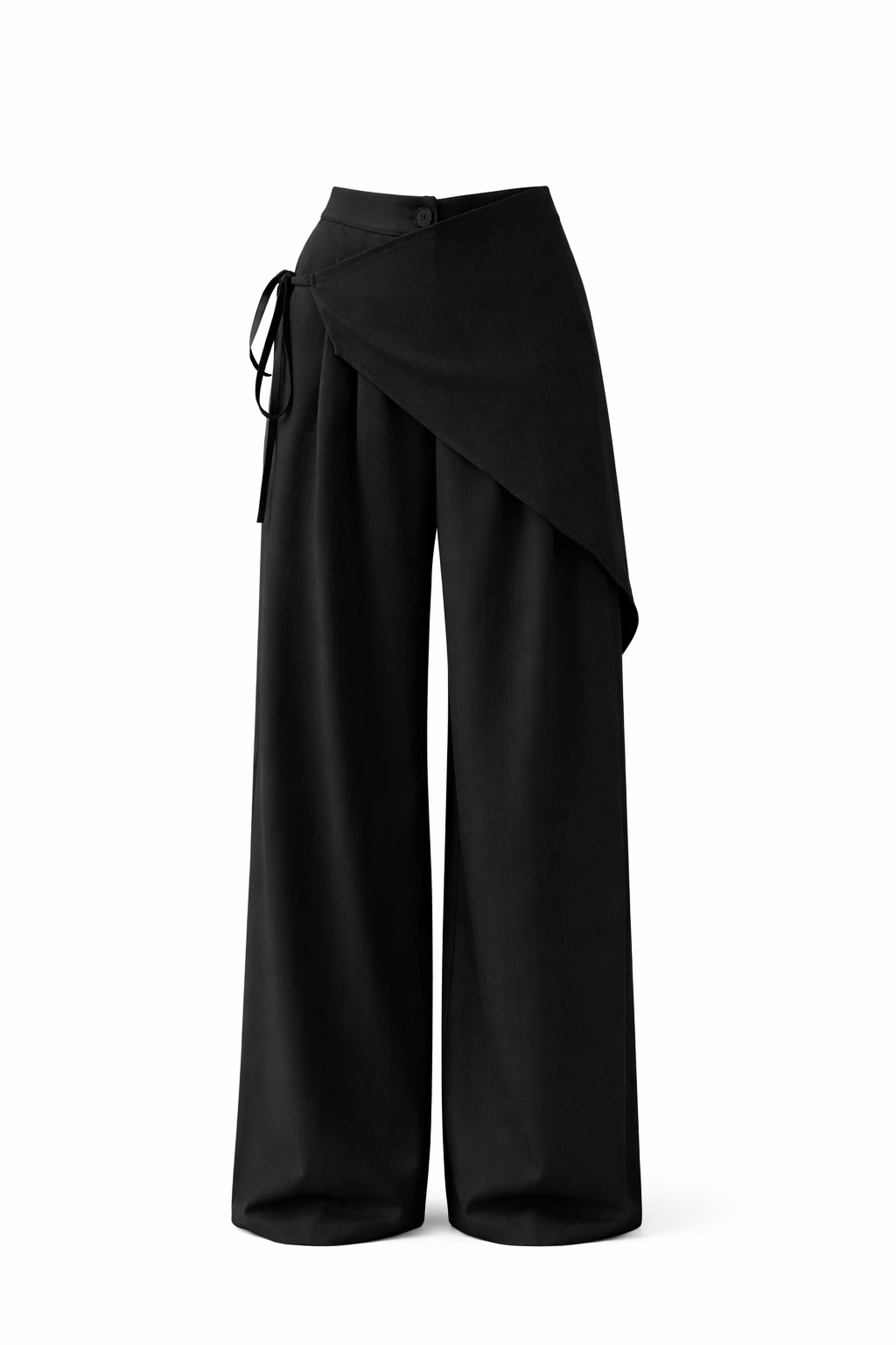 Full length trousers w/ wrap detail