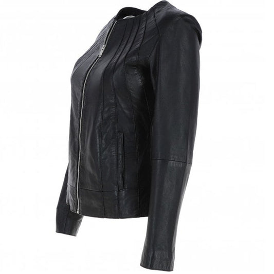 Fitted Leather Jacket