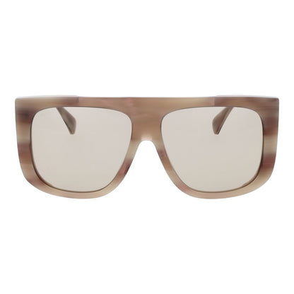 Beige Acetate Sunglasses
