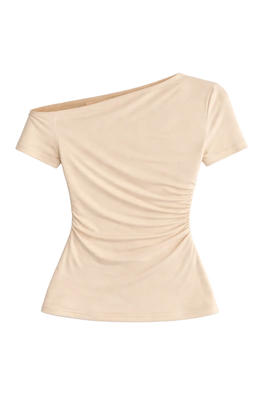 Draped T-shirt