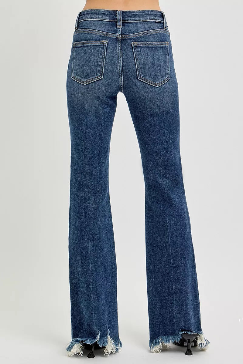RISEN High Rise straight leg Jeans