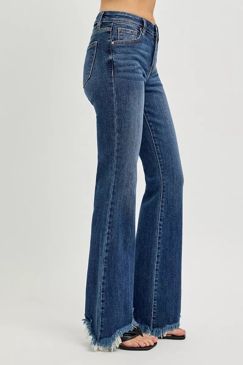RISEN High Rise straight leg Jeans