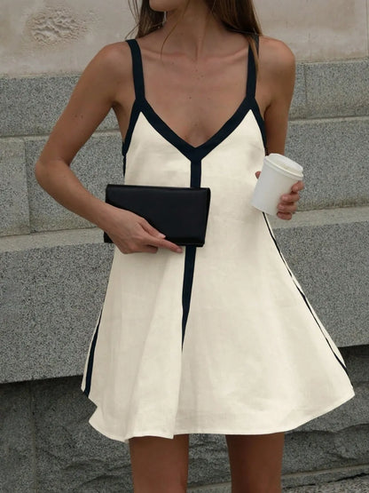Contrast Cami dress