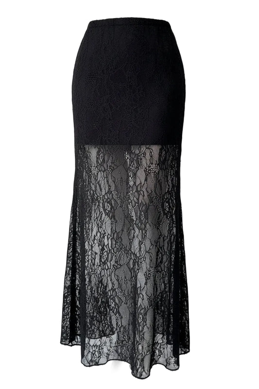 Lace Maxi Skirt