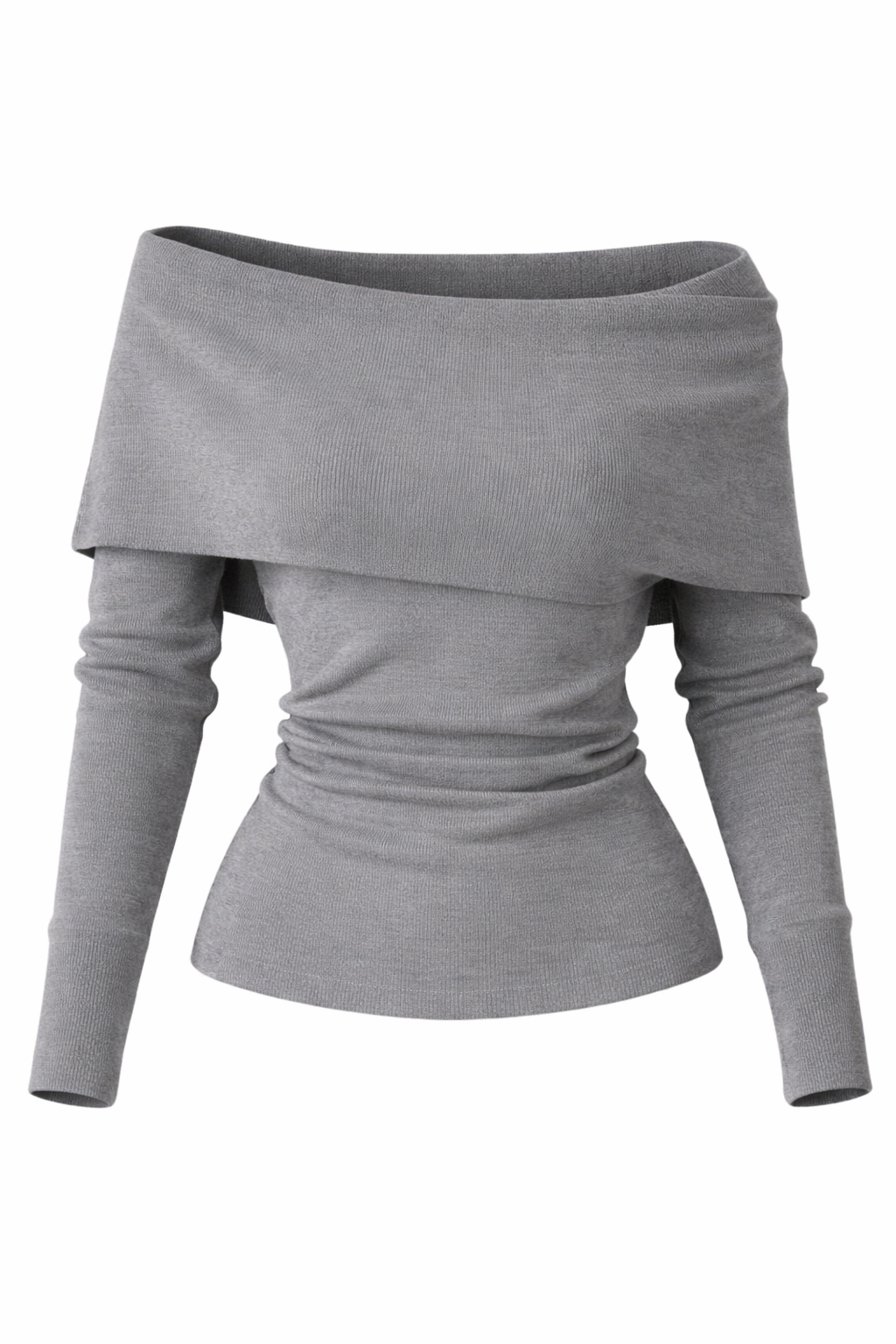 Off-Shoulder Long Sleeve Top