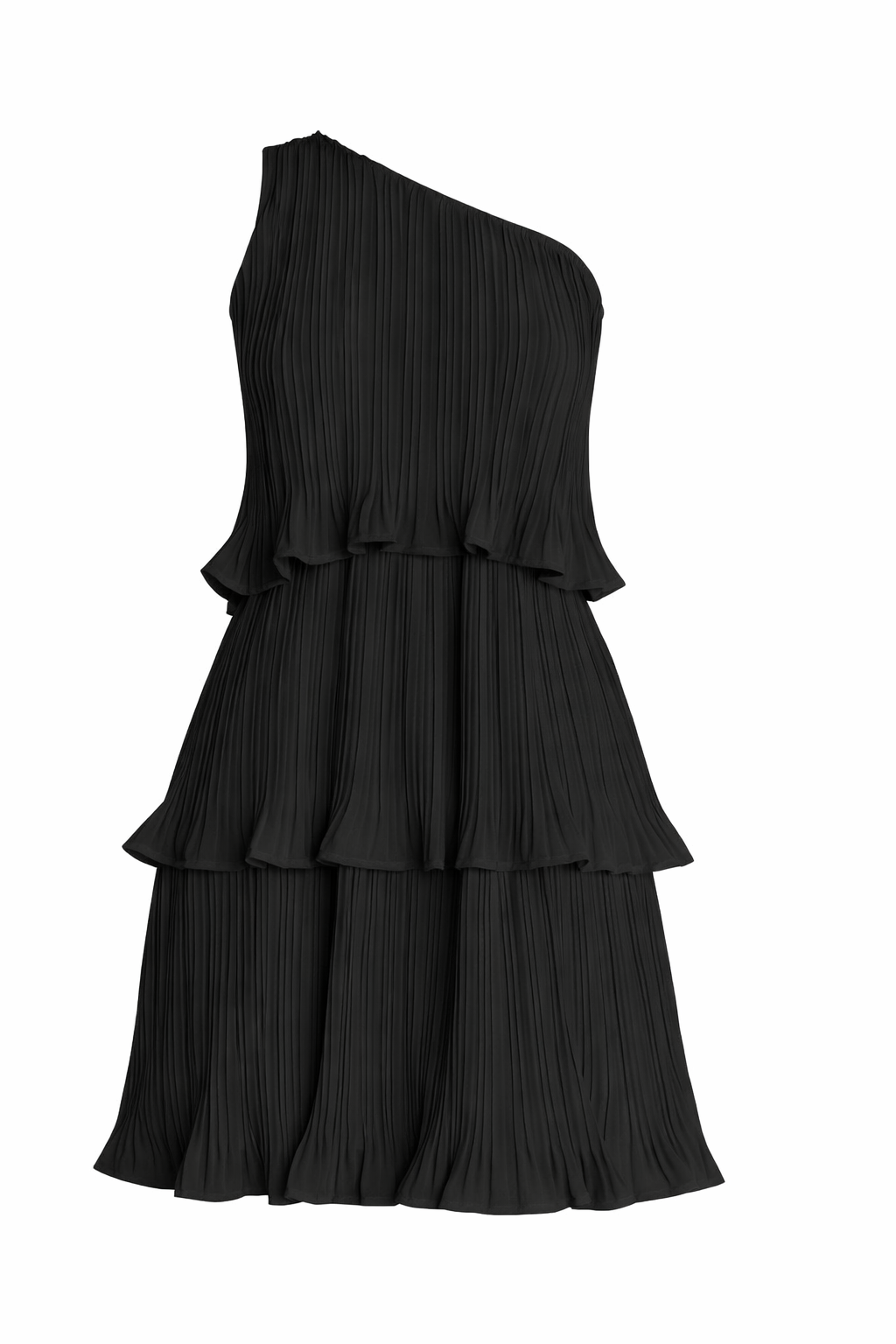 Pleated Mini Dress