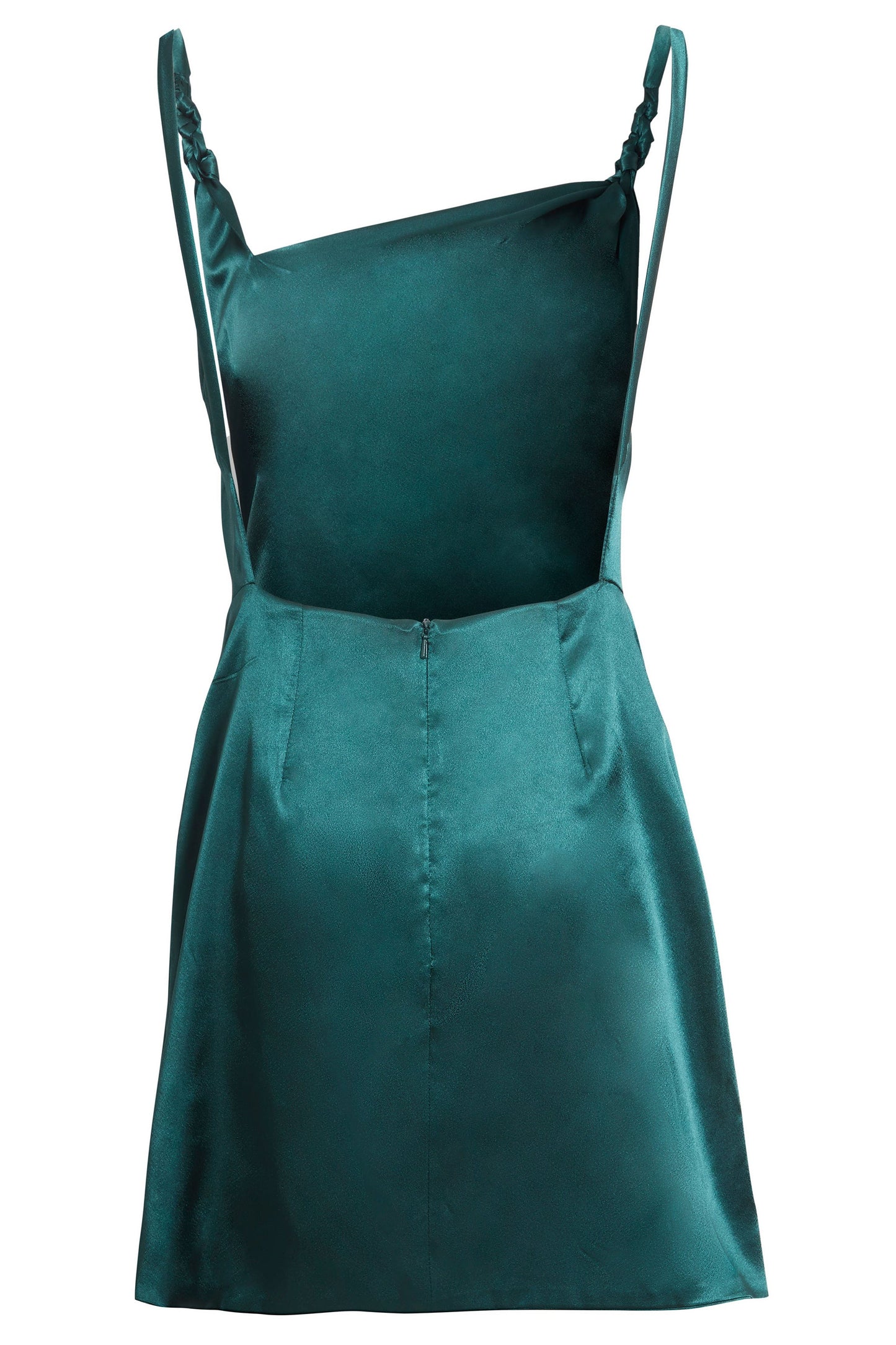 Emerald Green Mini Dress-2