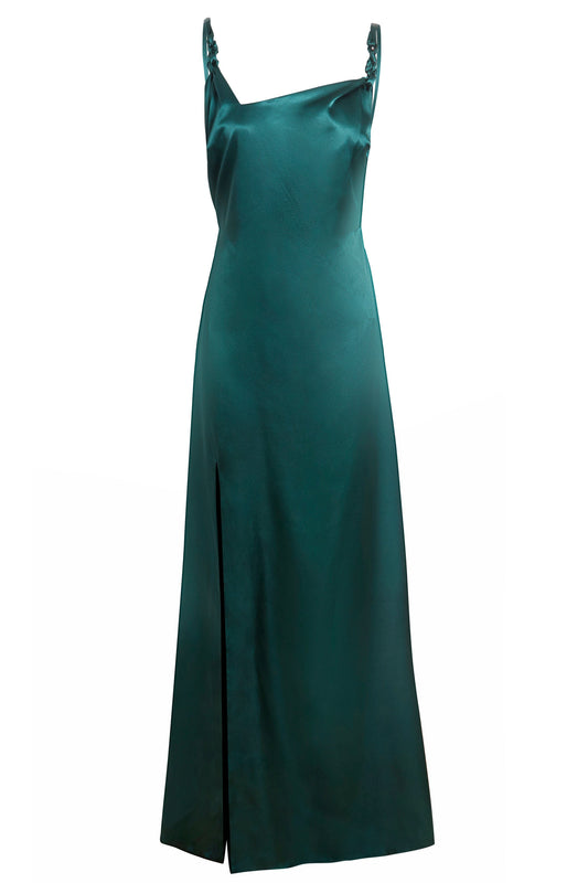 Emerald Green Maxi Dress-0
