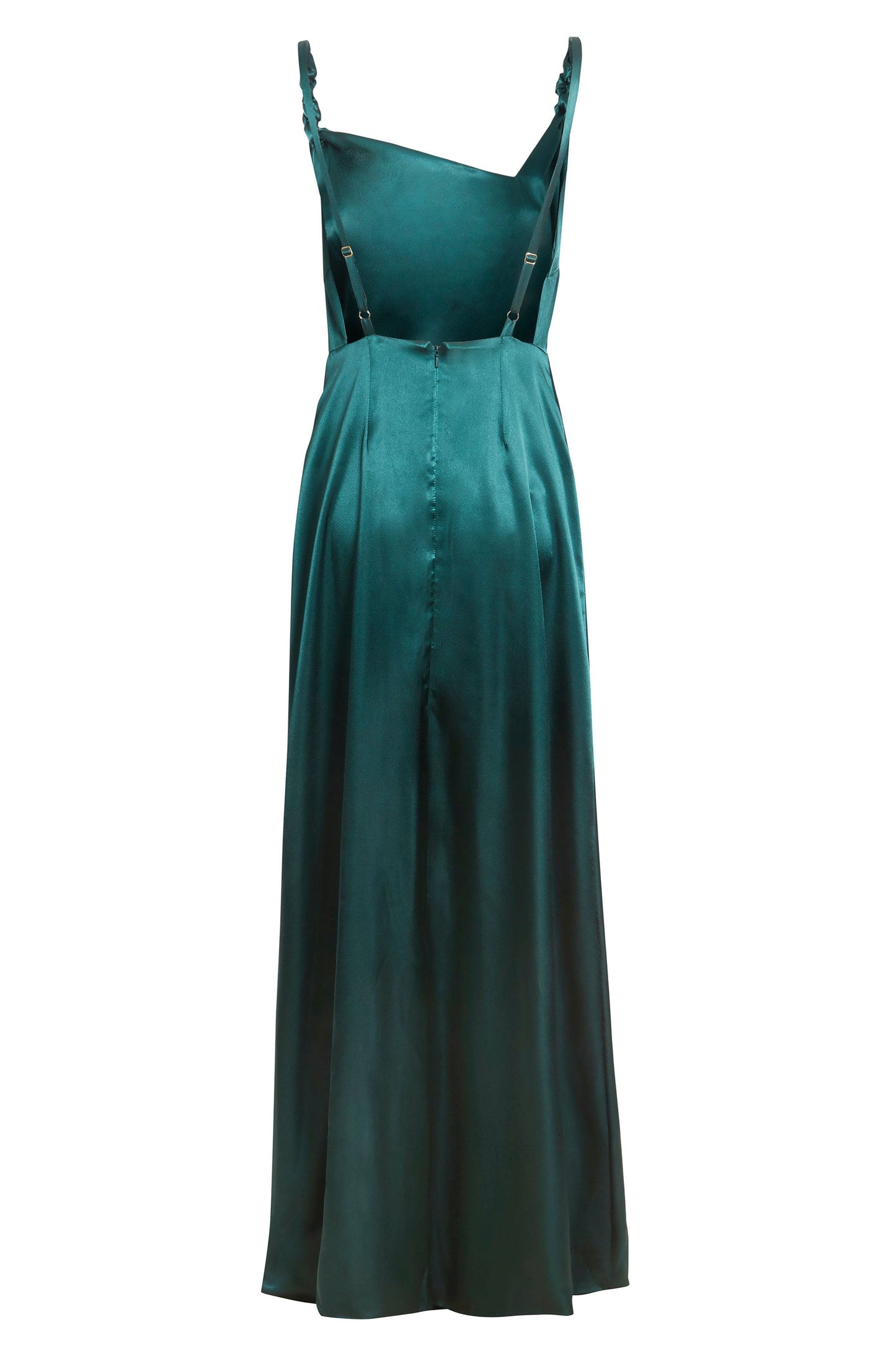 Emerald Green Maxi Dress-2