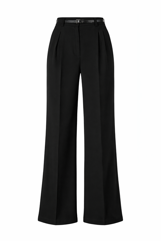 High Rise Tailored Trousers