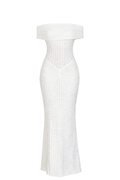 Off Shoulder Knitted dress