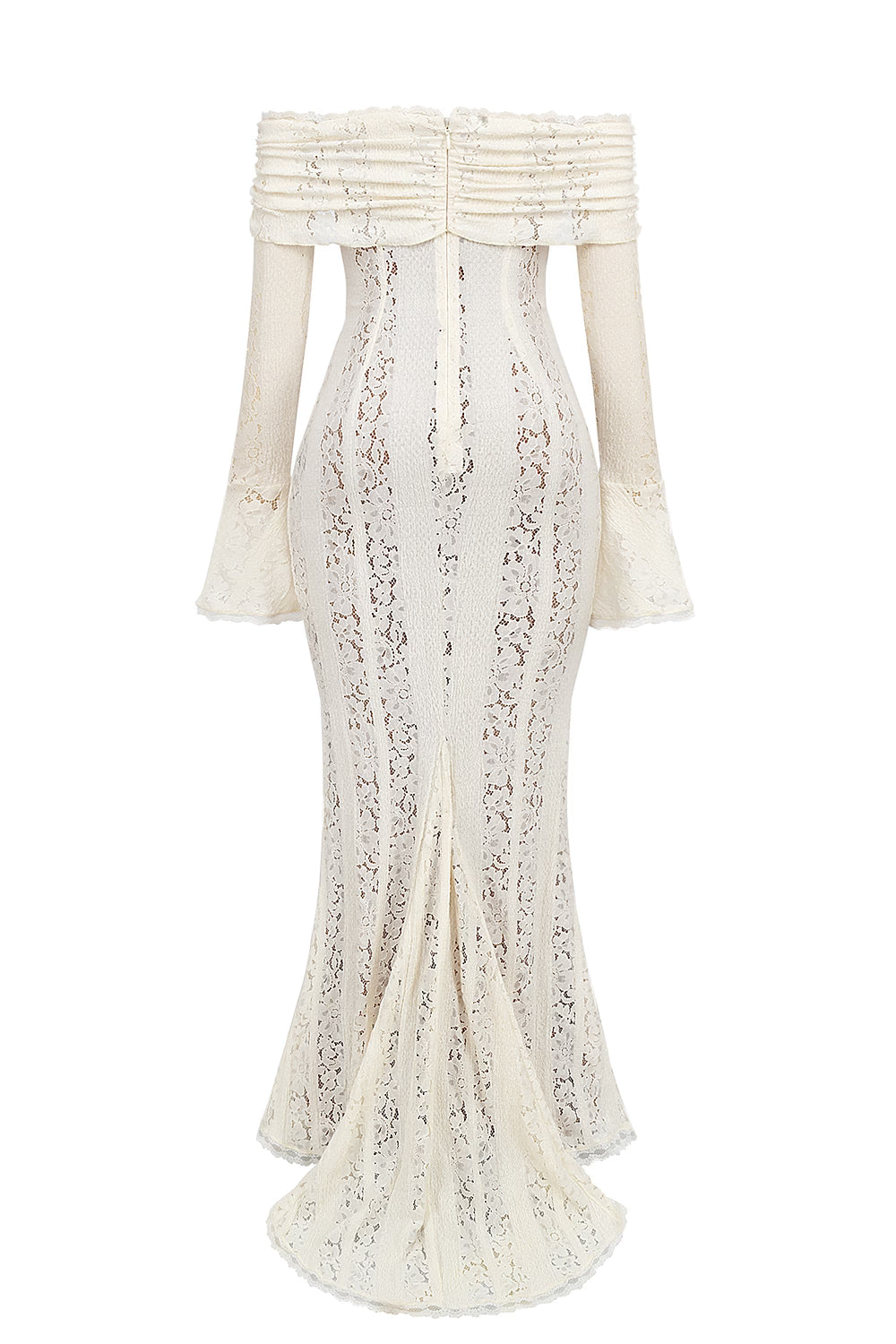 Sheer White lace Dress