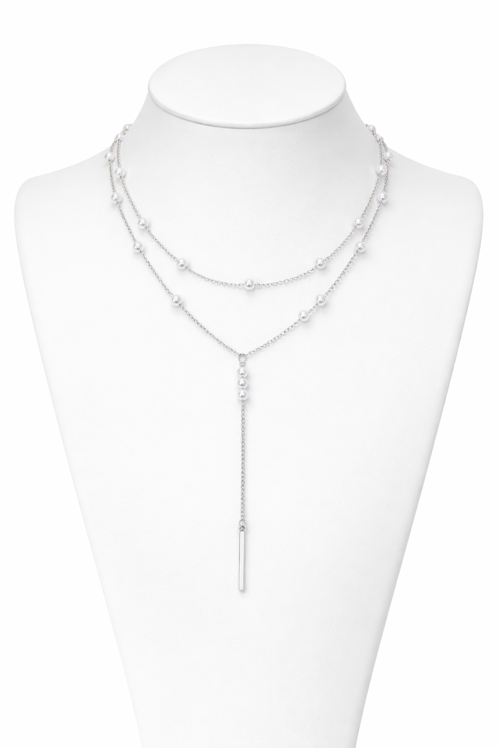 Layered Pearl Necklace