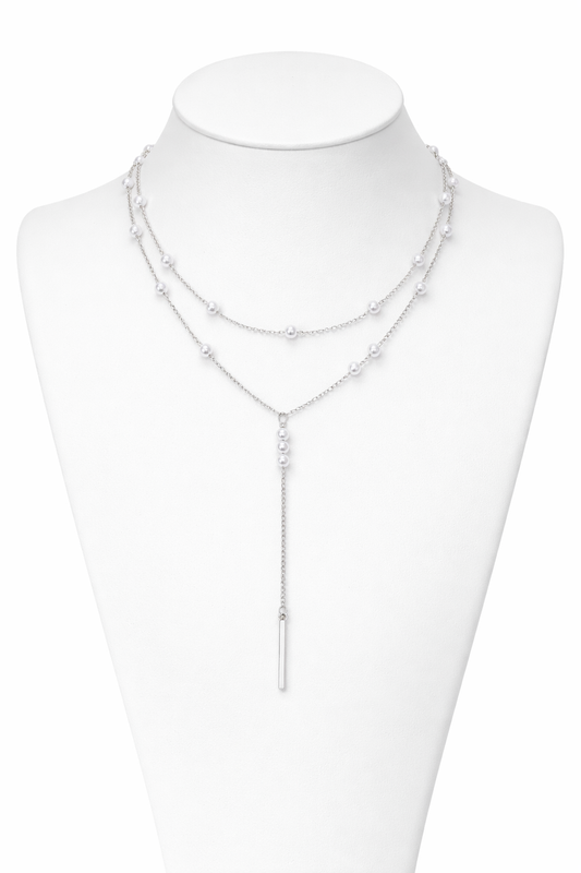 Layered Pearl Necklace