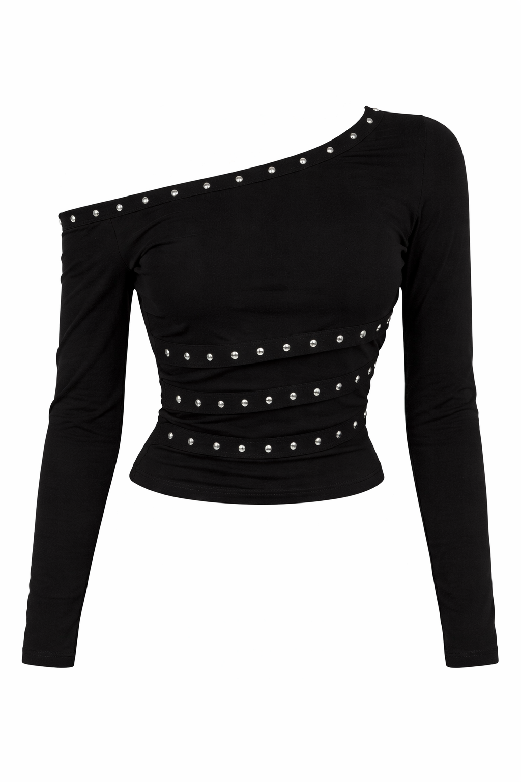 Studded Long Sleeve T-Shirt